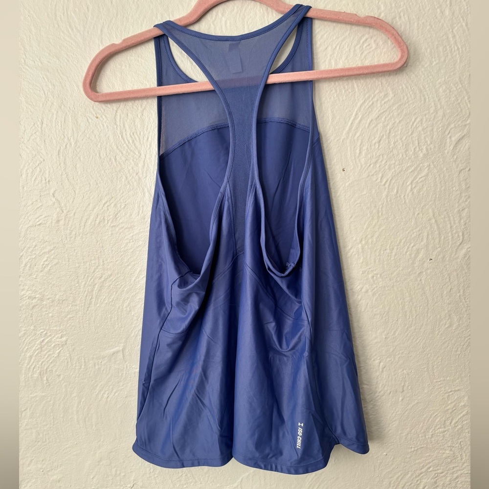 Under armour Iso-chill purple racer back tank top - Picture 2 of 3